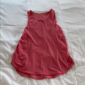 Lulu Lemon pink workout tank